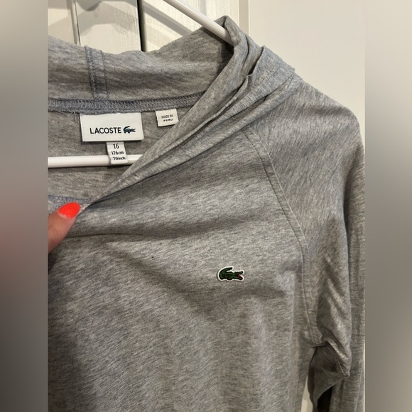 Lacoste Lightweight Hoodie - Picture 2 of 3